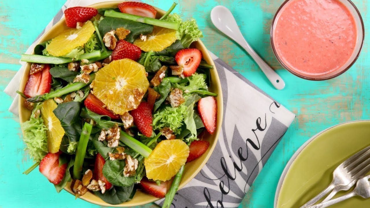 Ensalada-de-espinacas-con-nueces-de-Brasil